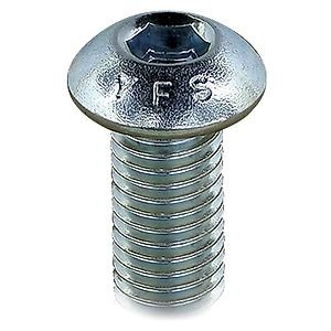 Neofactory Button Head Bolt No.10-24 x 1-1/4-Inches Uni-Chrome